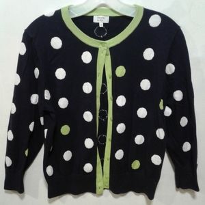 Crown & Ivy navy cardigan